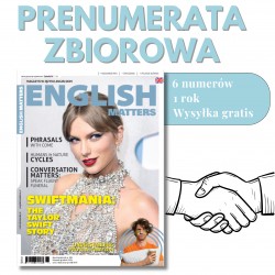 Prenumerata roczna grupowa English Matters